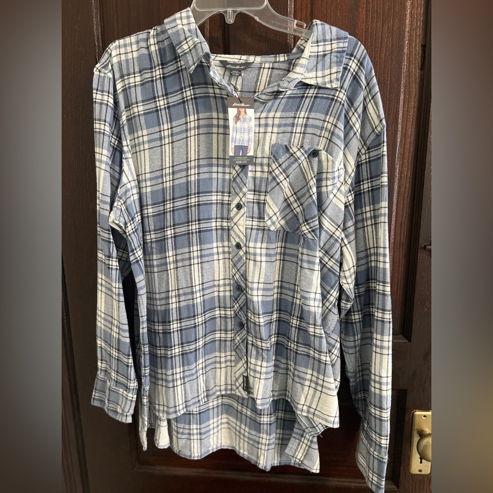 Eddie Bauer long sleeve flannel
